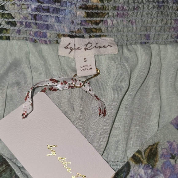 Floral Maxi Dress with Tie Straps - Picture 11 of 13